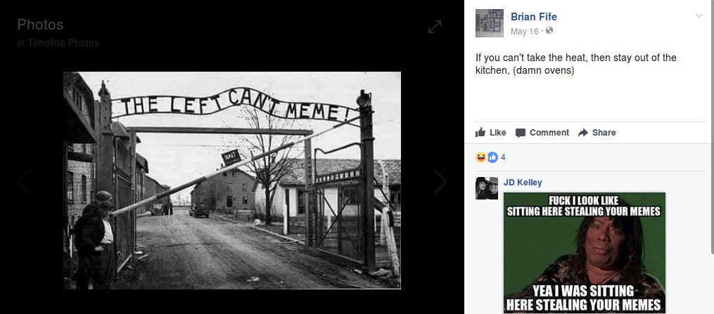 Fife’s holocaust memes