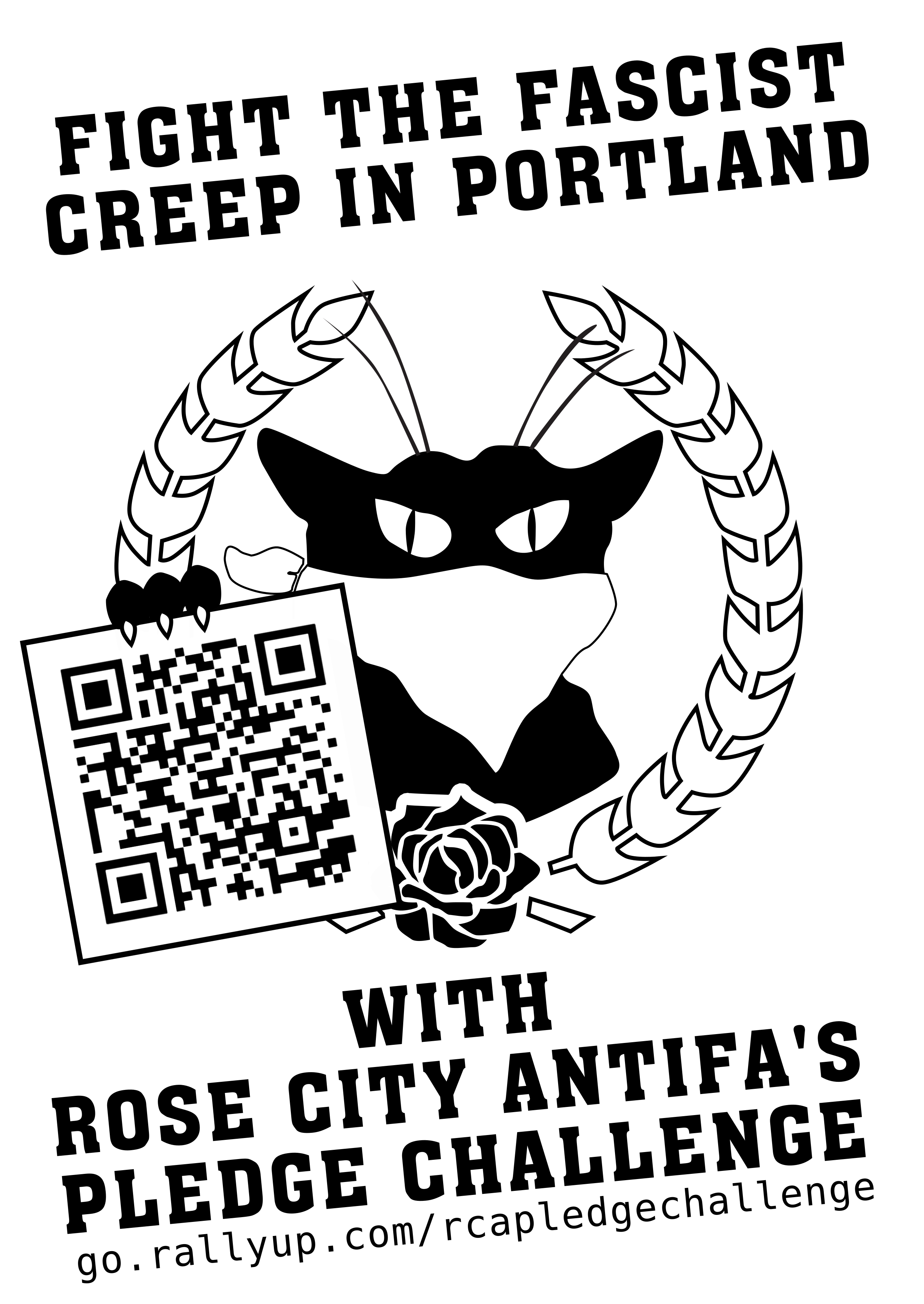 Rose City Antifa's Pledge Challenge!