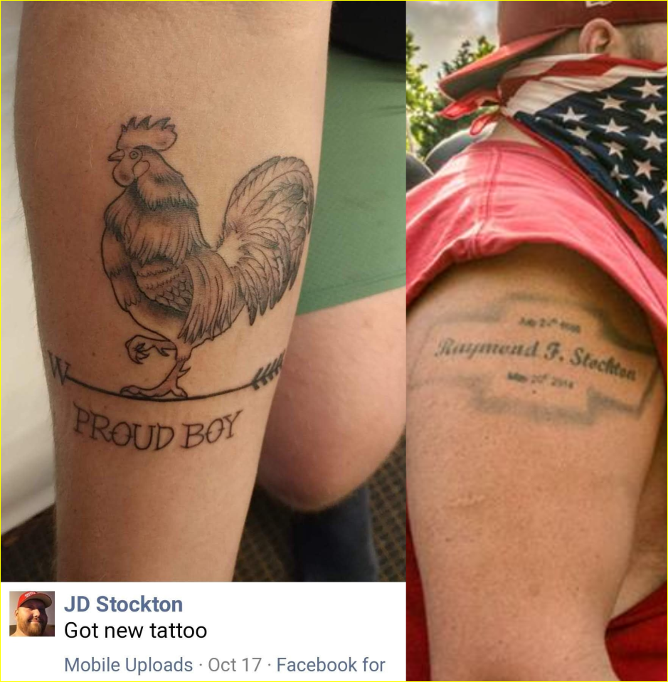 JD Stockton tattoos