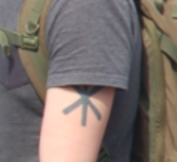 upper left arm tattoo