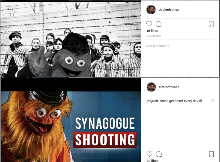 Schomaker memes about the Synagogue massacre