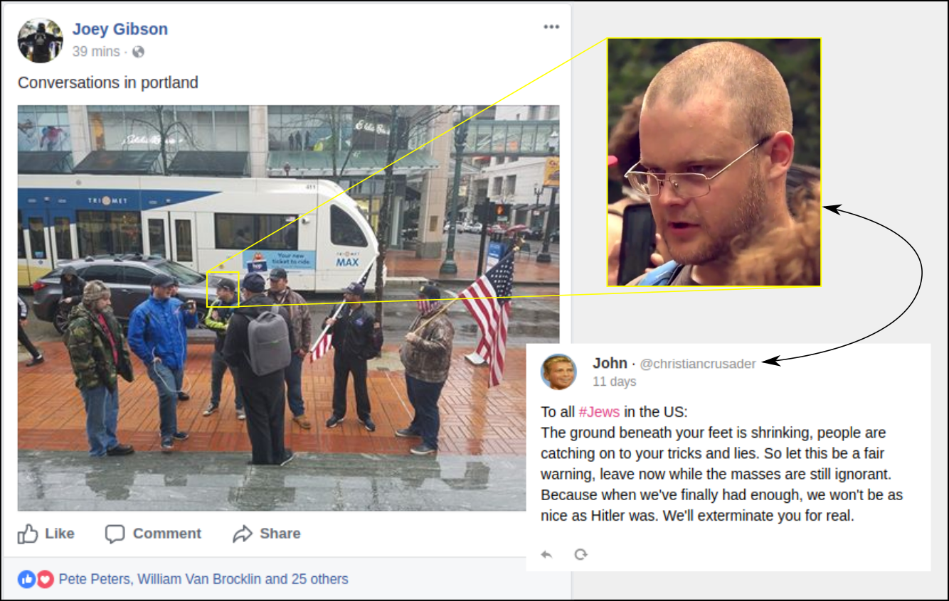 patriot prayer marches with nazis
