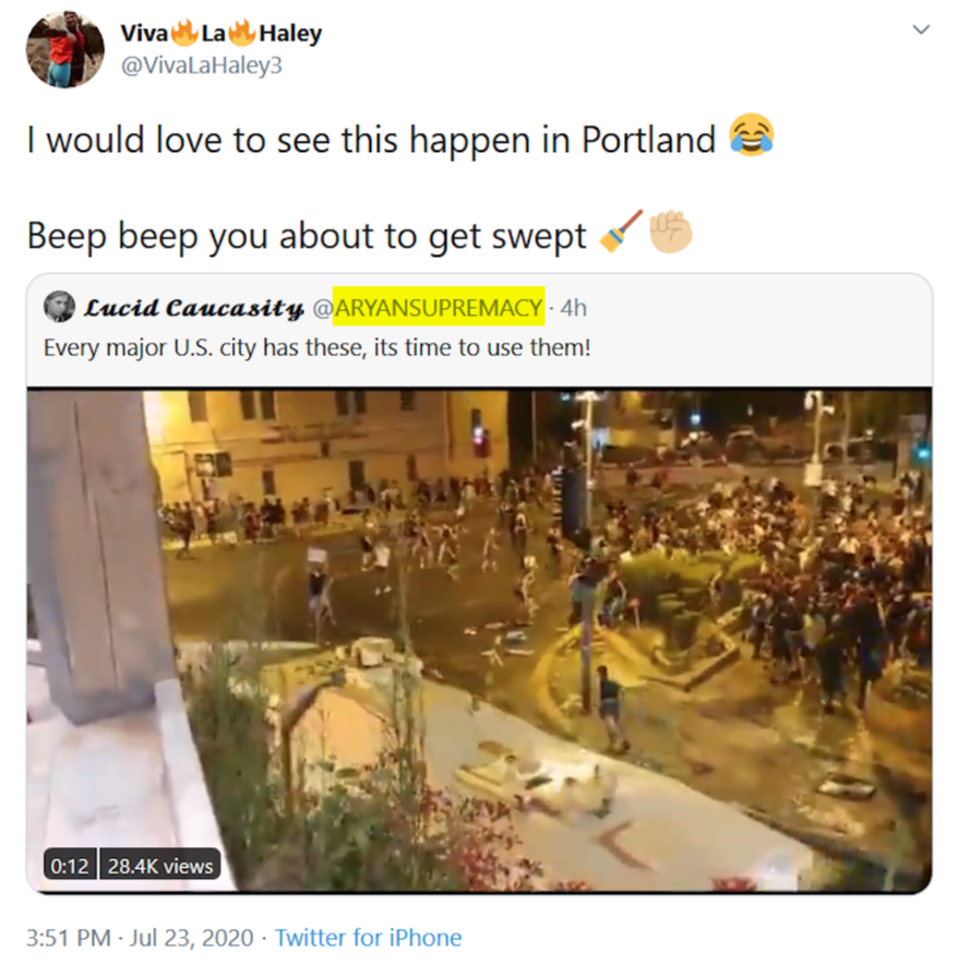 - IMAGE - haley adams retweets a nazi