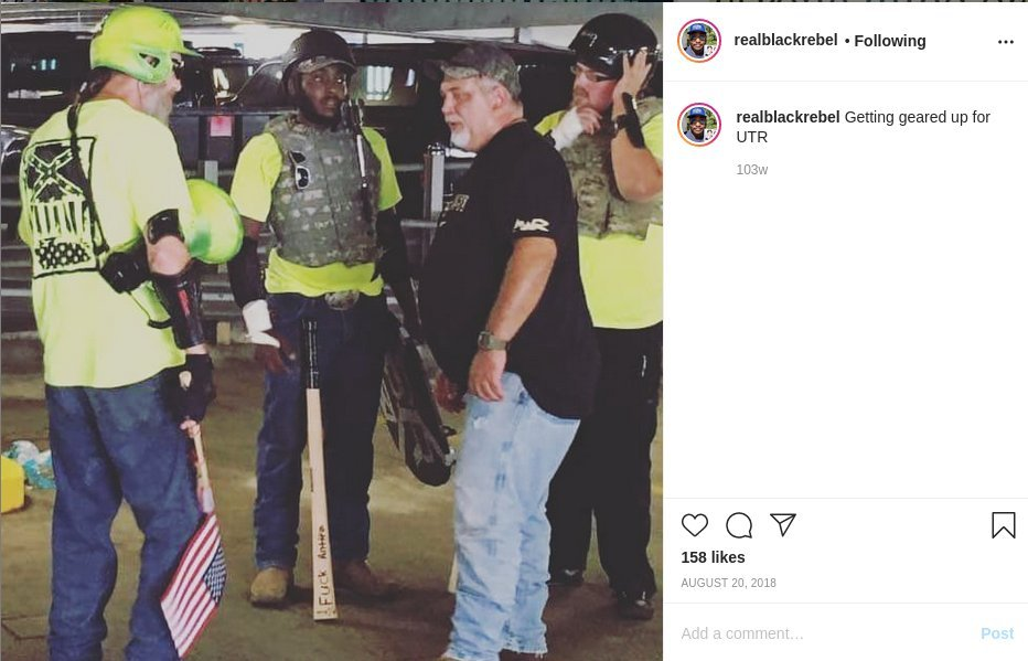 - IMAGE - drew duncomb at a nazi rally