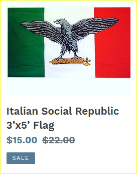 - IMAGE - The flag of the Italian Social Republic