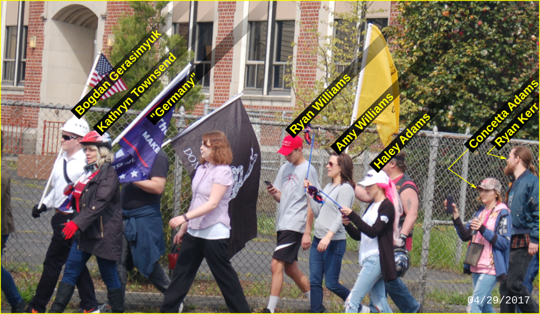 Bogdan Gerasimyuk with Patriot Prayer