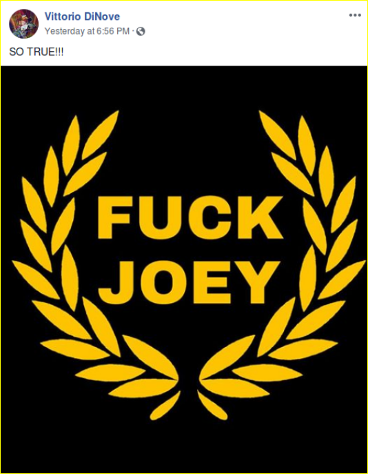 Kim Costello posts propaganda ridiculing Joey Gibson