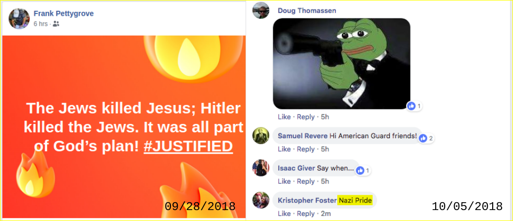 Foster espouses neo-Nazi ideology