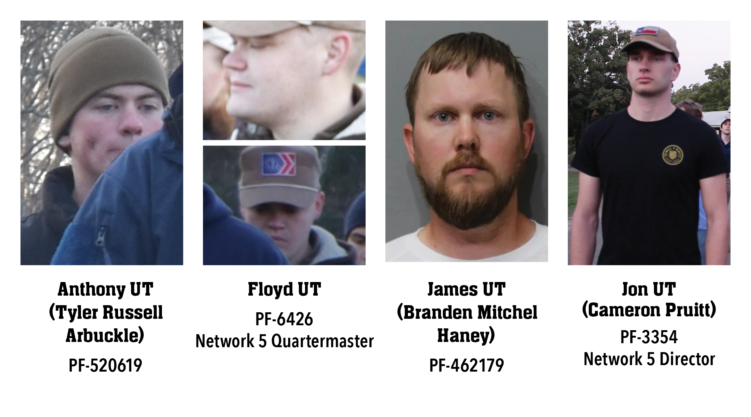 Utah Patriot Front Members