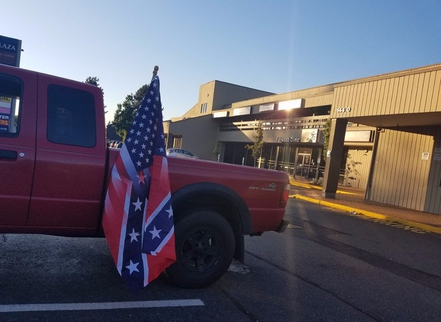 truck belonging to Dominick Owen