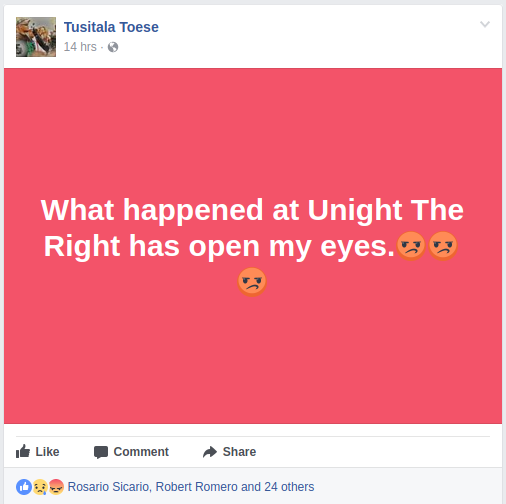 Tiny Toese on Unite The Right