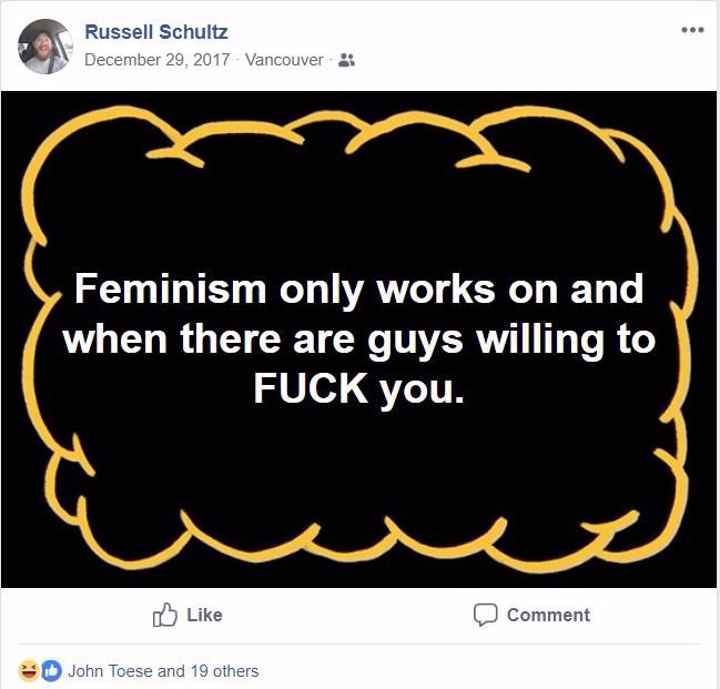 Russell Schultz feminism