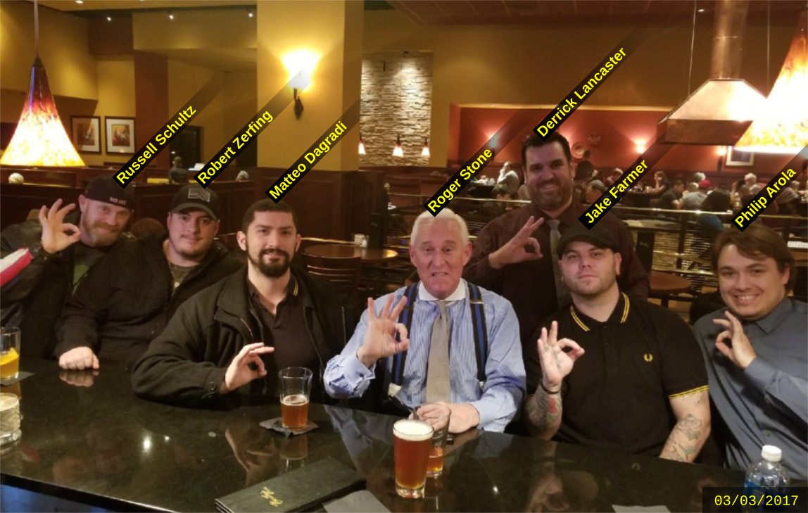 Russell Schultz meets with GOP operative Roger Stone