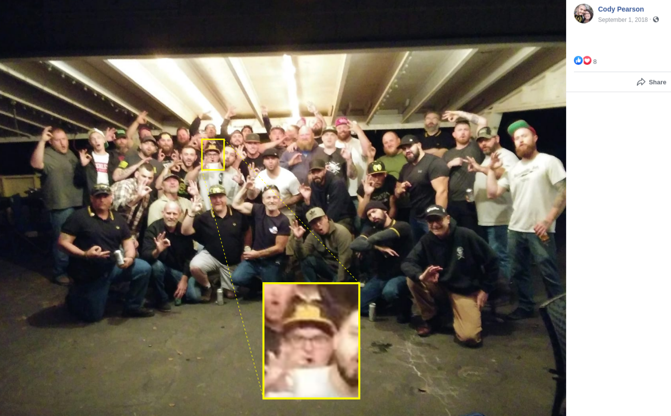 - IMAGE - jimison group photo with fascists