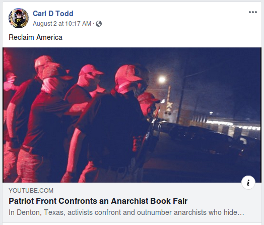 - IMAGE - carl todd promotes nazis